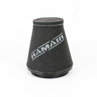 Kūginis oro filtras RAMAIR H: 185mm DIA: 102-140mm juodas